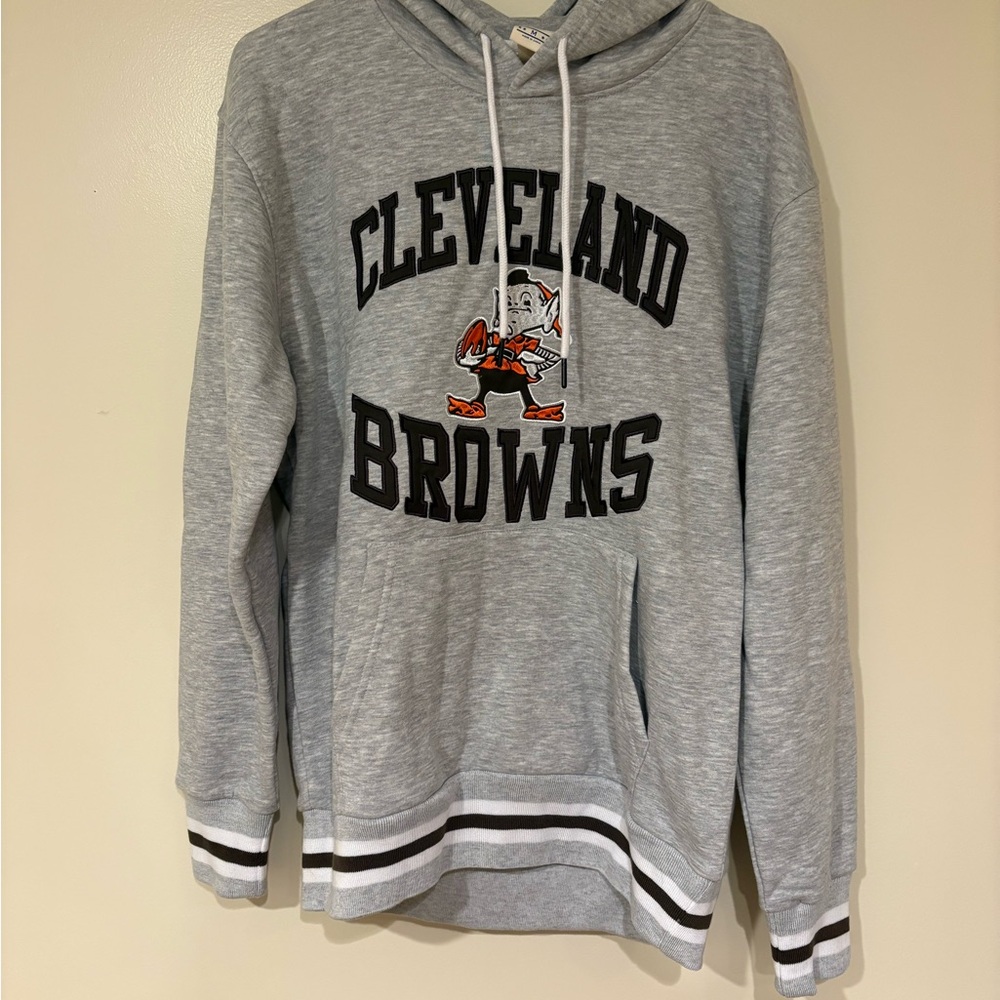 NFL Cleveland Browns Gray Hoodie